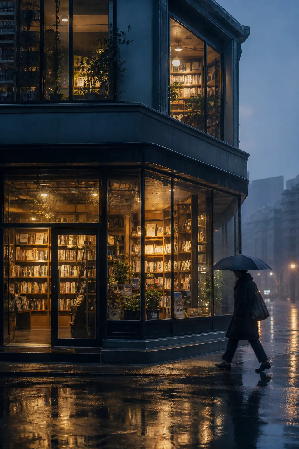 雨后的书店